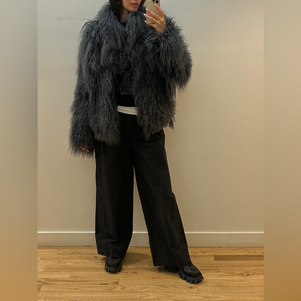 Real shearling jacket - Picture 2 of 5